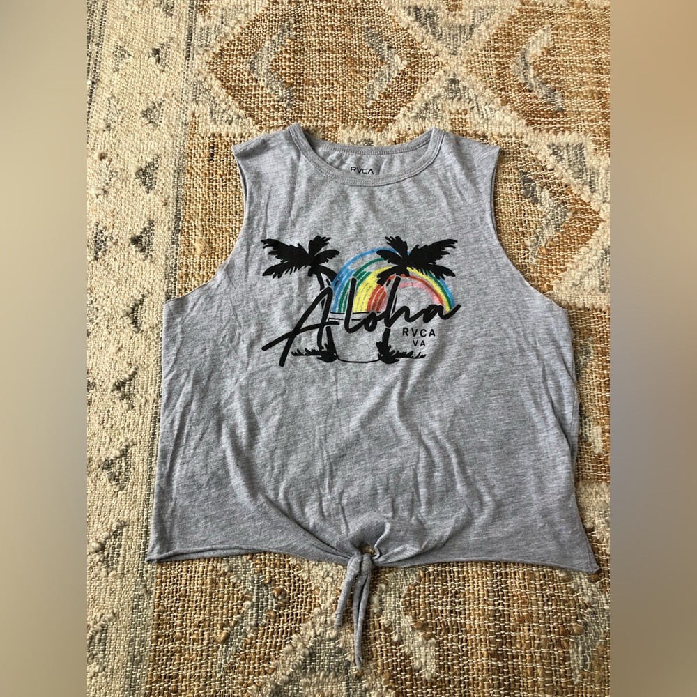 RVCA Crop Tank Top - XS